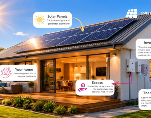 Grid-connected solar system explained for Australian homeowners