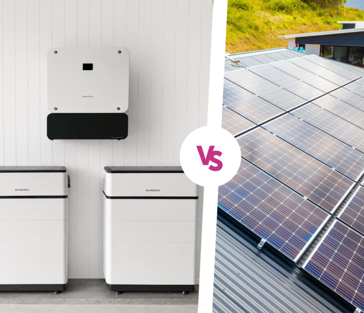 Grid-connected vs battery-ready vs battery solar system comparison